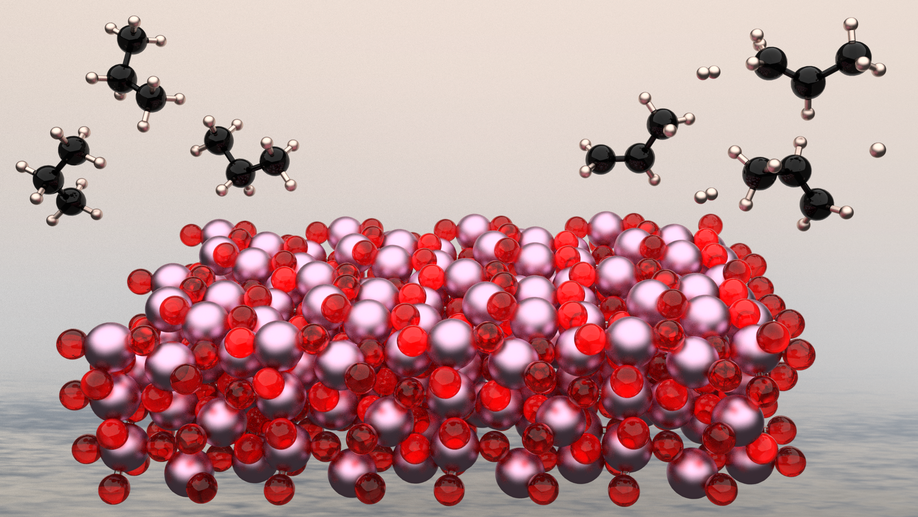 Structure-Activity Relationships in Alkane Dehydrogenation on γ-Al2O3: Site-Dependent Reactions